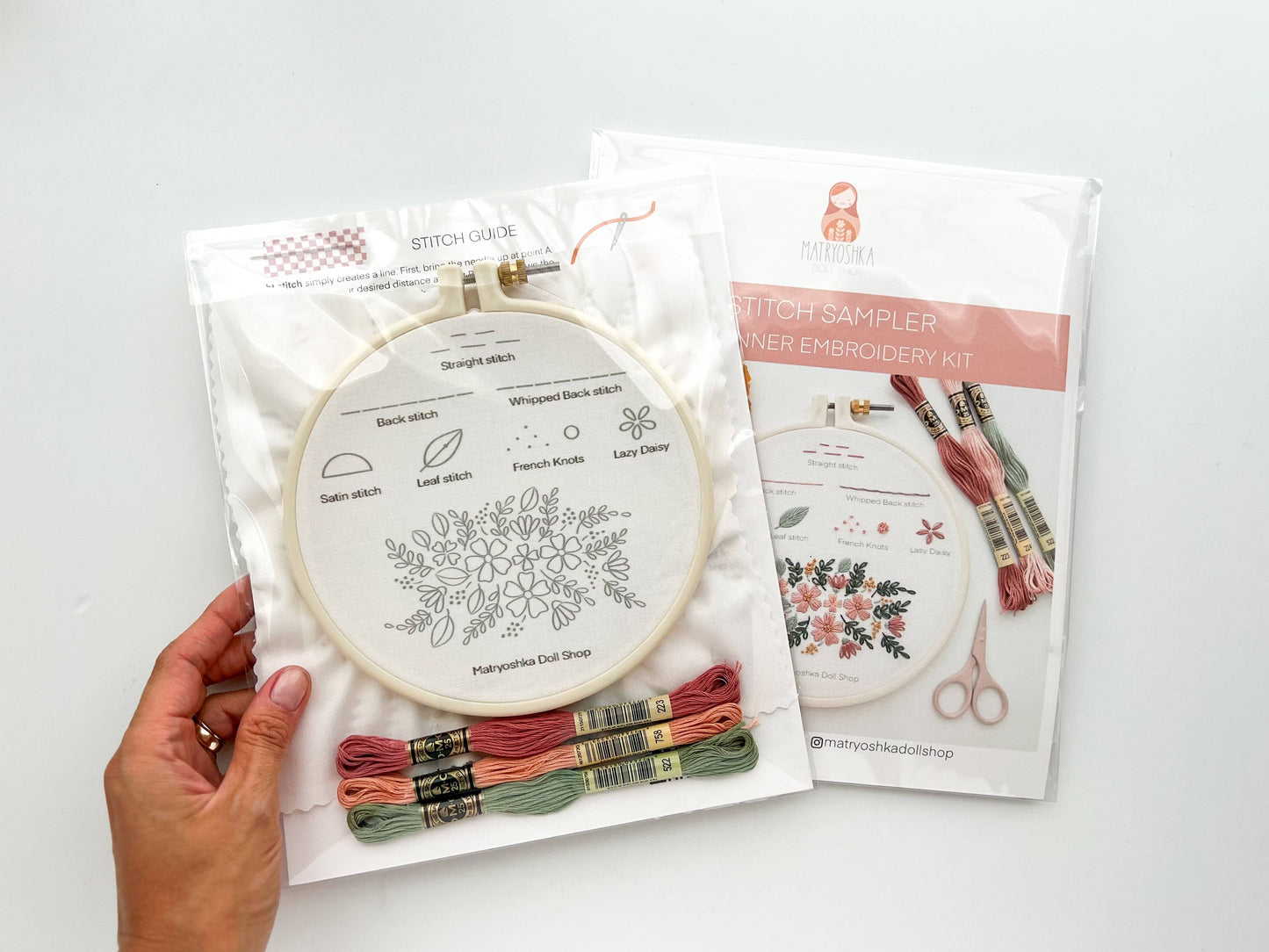 🎀 Oh, hey, embroidery gift bag